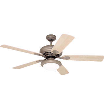 WESTINGHOUSE 52" EURO SWIRL CEILING FAN, WHITE 