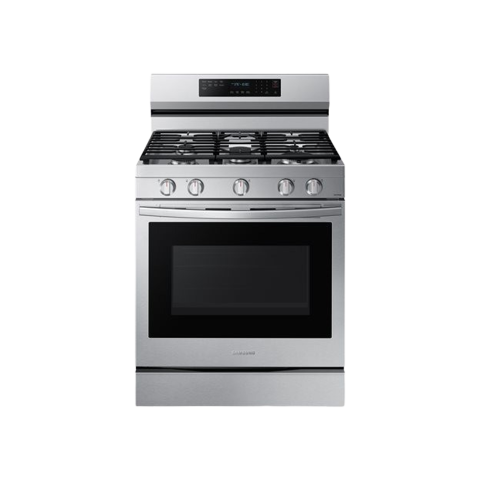 SAMSUNG 30” GAS RANGE WITH AIR FRYER