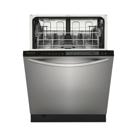Frigidaire Steel Dishwasher 24in-built-in