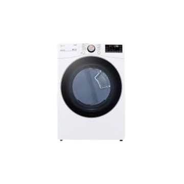 LG 7.4 CU. FT. SMART ELECTRIC FRONT LOAD DRYER, WHITE