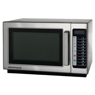 MENUMASTER 1.2 CU FT COMMERCIAL MICROWAVE, STAINLESS STEEL- 220V