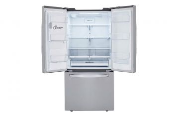 LG 25 CU.FT. FRENCH DOOR INVERTER REFRIGERATOR, PLATINUM SILVER 