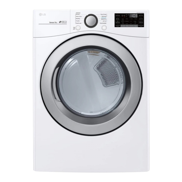 LG DRYER FRONTLOAD WITH SMART WIFI GAS WHITE 120V