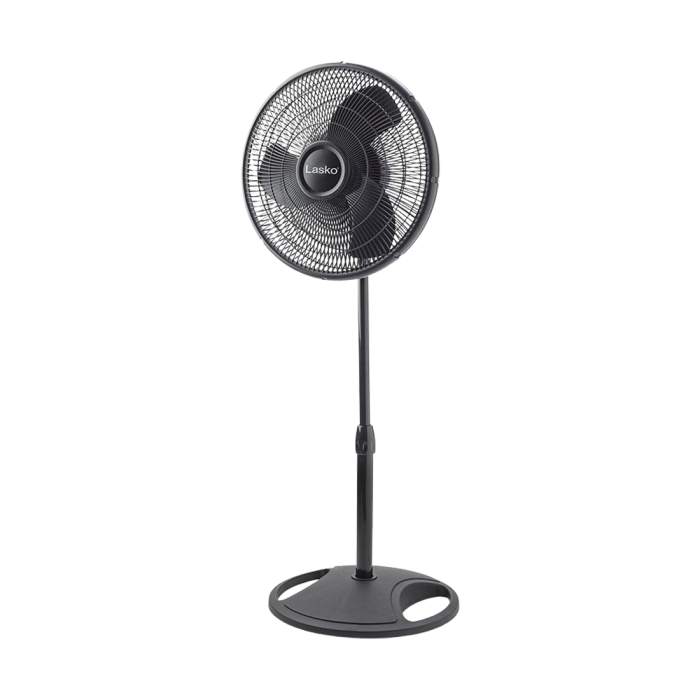 LASKO 16" STANDING FAN, BLACK