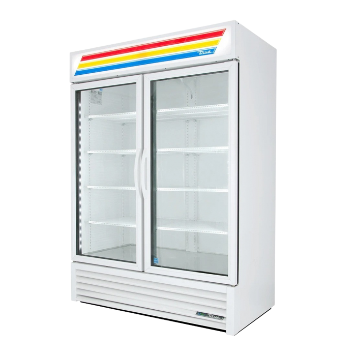 MERCHANDISER, TRUE 2-SECTION G/DOOR