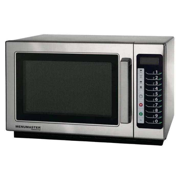MENUMASTER 1.2 CU FT COMMERCIAL MICROWAVE, STAINLESS STEEL- 220V