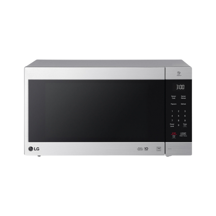 LG 2.0 CUFT COUNTERTOP INVERTER MICROWAVE 1200W BLACK STAINLESS STEEL 110/1 