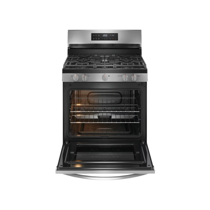 FRIGIDAIRE 30” GAS RANGE, STAINLESS STEEL