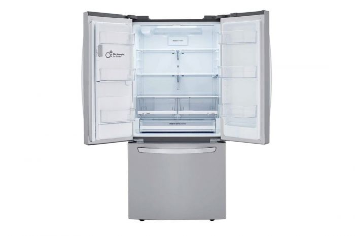 LG 25 CU.FT. FRENCH DOOR INVERTER REFRIGERATOR, PLATINUM SILVER 