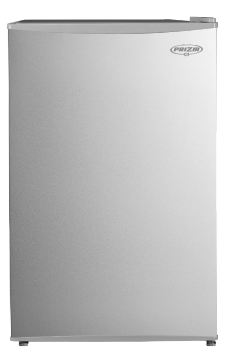 PRIZM 3.3 CU. FT. MINI REFRIGERATOR, SILVER 